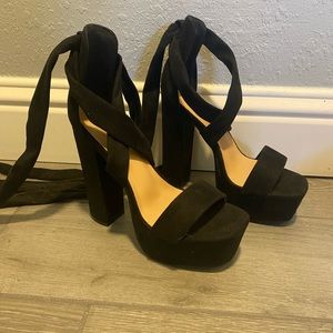 Sexy Platform Heels - Nasty Gal Sz 4